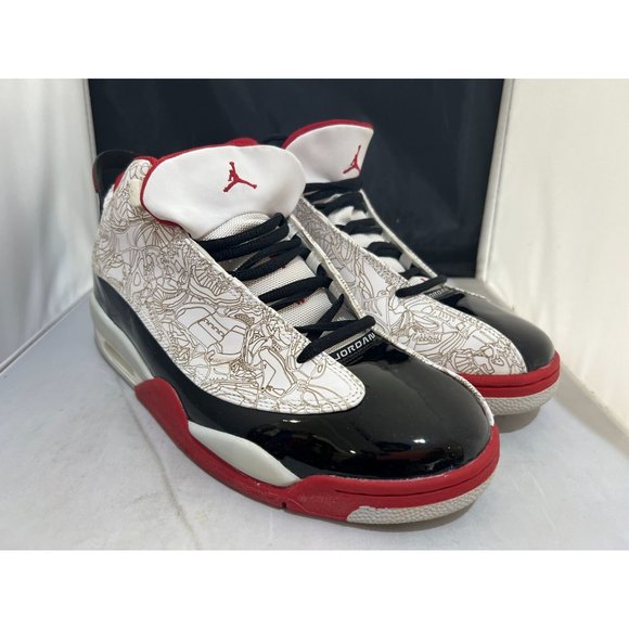 Jordan Dub Zero 'Varsity Red' 2005 -  311046-103 Men's size 11.5 - Picture 5 of 10